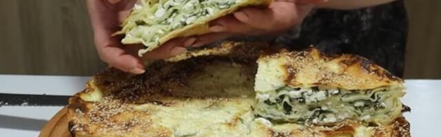 Turska pita od kuvanih kora - neodoljiva