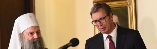 Predsednik Vučić i patrijarh Porfirije se obratili naciji