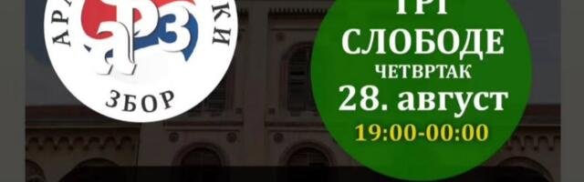 Aranđelovački zbor u četvrtak od 19 časova