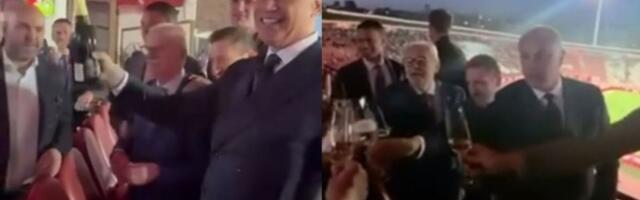 Zvezdan Terzić nastavio tradiciju posle pobede Zvezde nad Partizanom: Uradio u loži ono što radi već 9 godina!