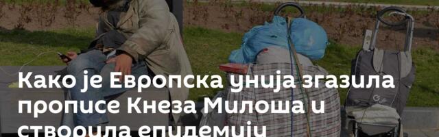 Како је Европска унија згазила прописе Кнеза Милоша и створила епидемију бескућништва у Србији