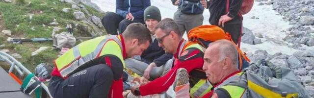 DRAMA NA DURMITORU Belgijanac povređen tokom planinarenja, sa nepristupačnog terena izvlačili ga spasioci i helikopter (FOTO)