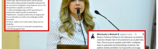 "Poslednji štakori izlaze iz svojih rupa": Užasni napadi na Bojanu Maljević zbog povlačenja sa studentske liste (FOTO)