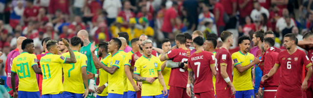 Brazil – Švajcarska (1:0): Pobeda Srbije