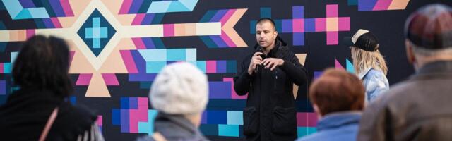 Mural inspirisan pirotskim ćilimom oslikan u srcu Francuske