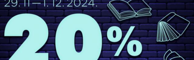 Black Friday od 29. novembra do 1. decembra 2024. u Delfi knjižarama i na sajtovima laguna.rs, delfi.rs i dicearena.rs