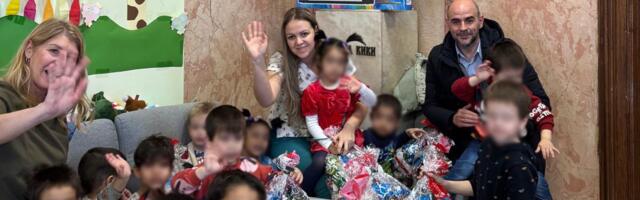 Sjajan gest Čukaričkog: Brđani posetili decu u Zvečanskoj i donirali novogodišnje poklone