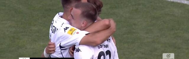 Nemanja Trifunović trese mrežu za treći gol Partizana u Humskoj!