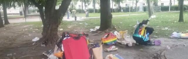 Haos zbog smeća posle parade ponosa u Beču: Centar grada zatrpan otpadom