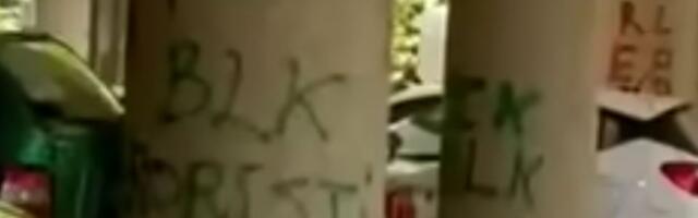 MUP: Policija radi na identifikaciji osoba koje su ispisale grafite mržnje na Hemijskom fakultetu u Beogradu