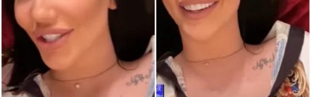 STAVILA LED MEĐU BUJNE GRUDI! Video Kaće Grujić nije za one sa SLABIM SRCEM - KLIZI, VLAŽI, MA HAOS! (VIDEO)
