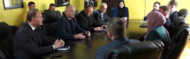 Delegacija Bošnjačkog nacionalnog vijeća u Priboju