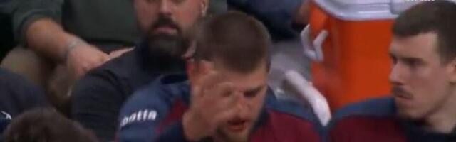 PREKRDAŠILO Jokić besni  na klupi gledavši rasulo Denvera (VIDEO)