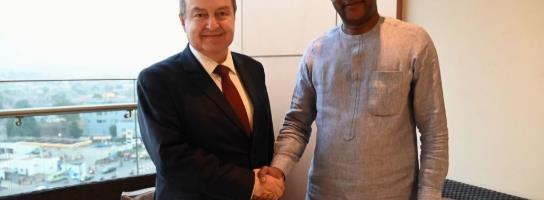 Dačić se sreo sa ministrom spoljnih poslova Burkine Faso: Razmena mišljenja o aktuelnim svetskim temama i još jedna potvrda jačanja prijateljskih odnosa