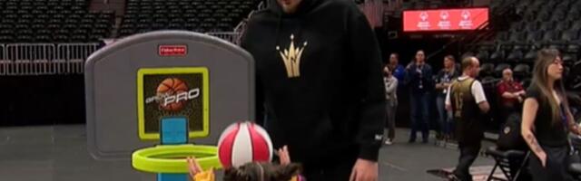 Veliko srce Nikole Jokića: Srbin oduševio mališane na Specijalnoj olimpijadi