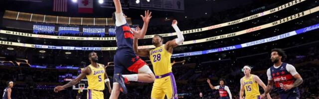 Lejkersi bez Dončića nezaustavljivi, Vukčević solidan u porazu Vašingtona, Lebron ispisao istoriju (VIDEO)