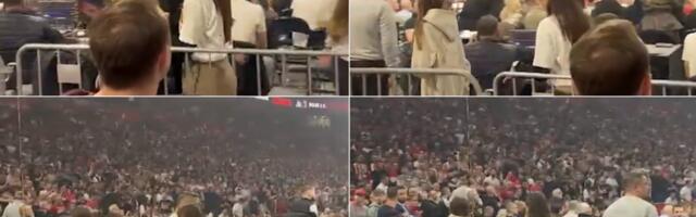 Bruka i sramota: Devojčica u suzama napustila Arenu posle jezivog poteza navijača Partizana /VIDEO/