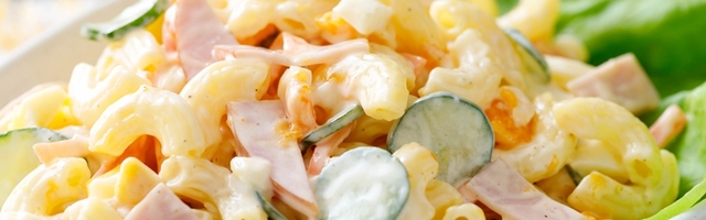 Pasta sa kuvanim jajima i šunkom (RECEPT)