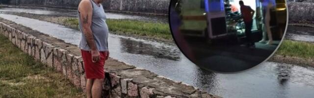 DŽAVID JE SKOČIO U NIŠAVU ZA PIJANOM DEVOJČICOM! Čuo je jezive krike, a onda se bacio preko bedema, NIJE MU BILO PRVI PUT (FOTO)