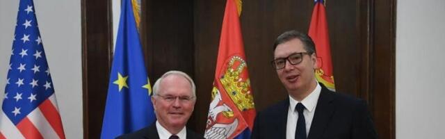 Vučić se sastao sa američkim ambasadorom Hilom; Brnabić: Šetnja će se održati