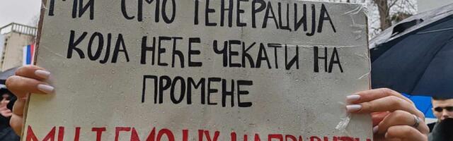 Maturanti u četvrtak od Šapca pešače na veliki protest srednjoškolaca u Novom Sadu