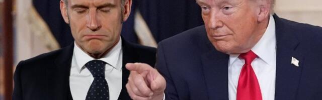 "MI PRIČAMO O BUDUĆNOSTI SVETA, A ON O ŠAMARU": Tramp ismevao Makrona, francuski političari se MOMENTALNO UJEDINILI! (VIDEO)