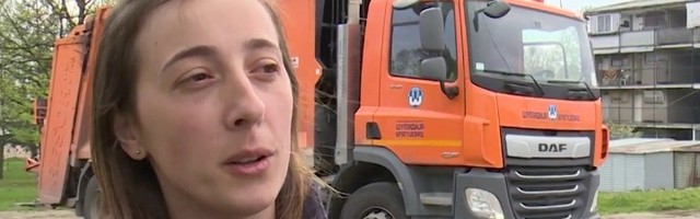 Jovana (28) vozi kamion smećar: "Želim samo to do penzije"
