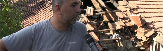 Vlasnik kuće kojem je automobil probio krov: Pomislio sam sve će nas pobit (Video)