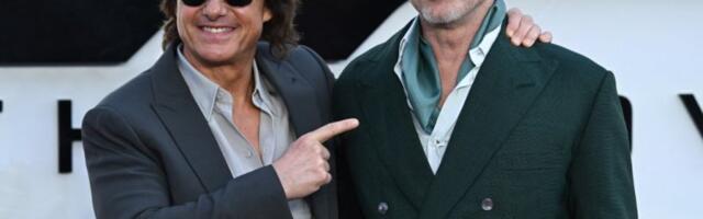 BRED PIT PONOSNO PROŠETAO LEPOTICU NA PREMIJERI "F1": Priključio mu se Tom Kruz, ceo svet bruji o OVIM fotkama! (FOTO)