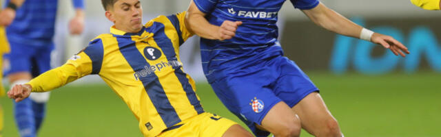 DINAMO SRUŠIO RIJEKU U VELIKOM DERBIJU Albanac dao gol iz nemoguće pozicije za veliku radost "modrih"