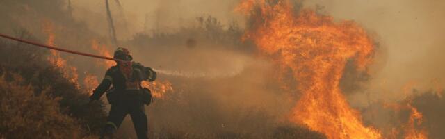 Ogroman šumski požar zahvatio delove sela Koštunići kod Gornjeg Milanovca