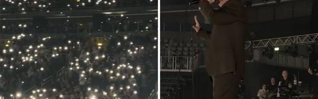 Na koncertu Mileta Kitića nestalo struje: Ipak, kada je pevač ovo poručio publici, arena je ponovo zasijala