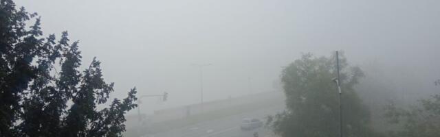 U Vojvodini, zbog magle, vidljivost smanjena i na 50 metara