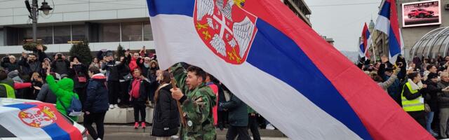 Nišlije dočekale svoje studente iz Kragujevca, skup u Nišu 1. marta (Foto)