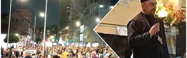 Protest u Užicu: „Sine, da si mi na oko izašao – crno je crno, a belo je belo“