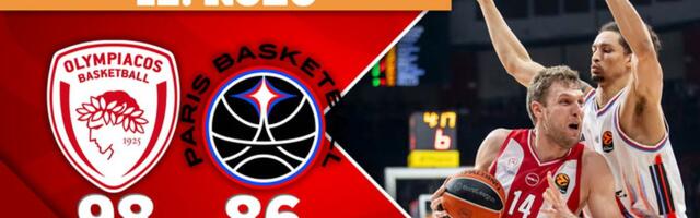 Olimpijakos se vratio na pobednički kolosek: Furnije i Vezenkov srušili Pariz!