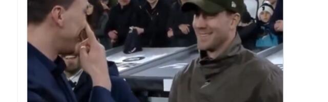 "Još malo, možda..." Susret Hrvata i Srbina o kojem se bruji i čita sa usana: Da li Vlahović odlazi? /VIDEO/