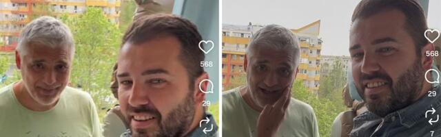 Čeda Jovanović i Aca Kos puštali balone u oblake: Političar otputovao sa prijateljem, scena raznežila mnoge