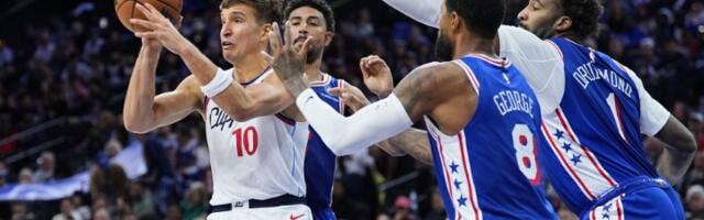 Bogdanovo loše šutersko veče: Klipersi nastavljaju da ređaju poraze