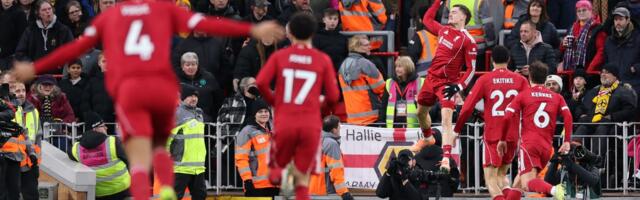 Liverpul konačno dočekao Virca! Redsi stresirali navijače protiv "fenjeraša", ali nastavili pobedonosni niz u decembru!