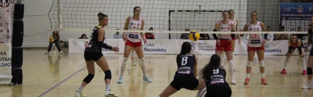 I odbojkašice Zvezde lagano kroz Leskovac