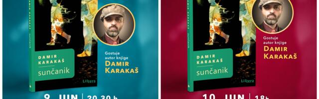 Promocija knjige „Sunčanik“ Damira Karkaša u Novom Sadu i Beogradu