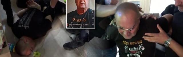Kukao na sav glas! Ovako je uhapšen Saša Stevanović koji je Vučiću pretio odsecanjem glave - Jao, ljudi, nemojte... (VIDEO)