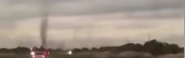 Vozači su mislili da je tornado, ali ono što je brzinom svetlosti doletelo do njih zapanjilo je sve ljude na tom putu