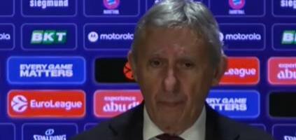 SVETISLAV PEŠIĆ KRENUO NA ENGLESKOM, NASTAVIO NA NEMAČKOM! Kari je ušao u istoriju Evrolige, pogledajte hit scenu nakon utakmice