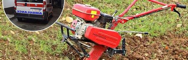 ČOVEK (72) PAO SA FREZE DOK JE OBRAĐIVAO ZEMLJIŠTE! Teška nesreća na porodičnom imanju u Užicu!