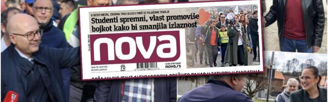 LAŽ KAO POSLEDNJA SLAMKA SPASA: SNS svaki dan s narodom, blokaderi u panici šire spin "pozivima SNS na bojkot izbora"