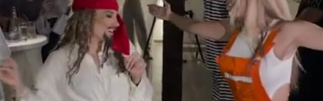 Barbara Bobak i Tea Tairović zajedno zaplesale na rođendanu: Tea kao vatrogasac, performans oduševio sve