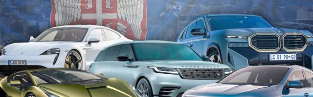Srpski bogataši iskeširali 175 MILIONA EVRA za luksuzne automobile tokom 2026: Svakog dana 1.000.000 € na kola