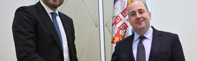 Козарев са амбасадором Словеније о односима две земље и геополитичким актуелностима